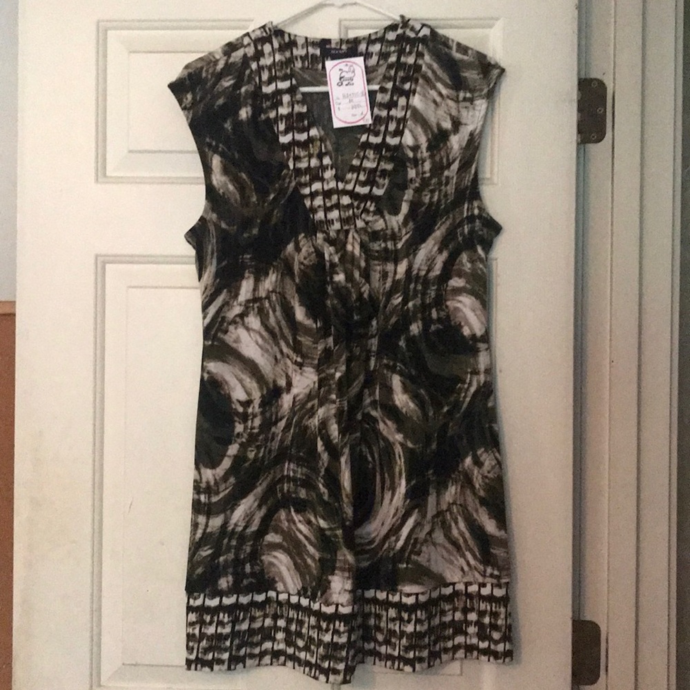 Stretchy tie dye dress